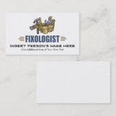 Funny Handyman Visitekaartje (Voorkant / Achterkant)