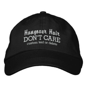 Funny Hangover Hair Zorg niet voor aangepaste teks Pet
