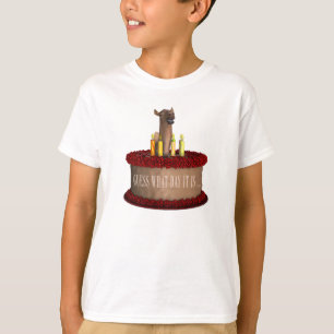 Funny Happy Birthday Camel T-shirt
