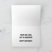 Funny Happy Birthday Kaart (Binnen)