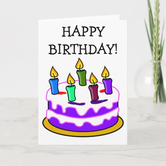 Funny Happy Birthday-kaart Kaart (Voorkant)