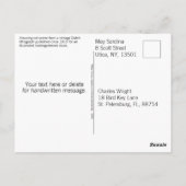 Funny Happy Cats Kittens Hallo Speeltuin Briefkaart (Achterkant)