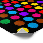 Funny Happy Dot Day Polka Dot Art Students Kids Gi Poster (Hoek)