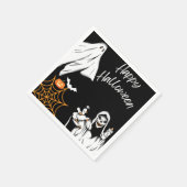 Funny Happy Halloween Servet (Hoek)