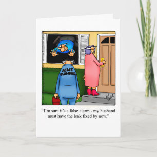 Funny Happy Jubileum Kaart voor hen