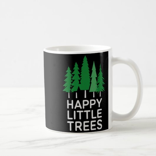 Funny Happy Little Trees Camng Koffiemok (Rechts)