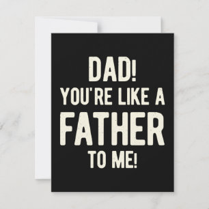Funny Happy Vaderdag Feestdagenkaart