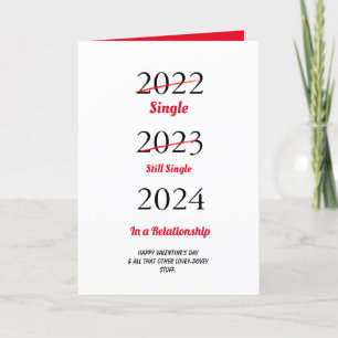 Funny Happy Valentine's Day Holiday Kaart