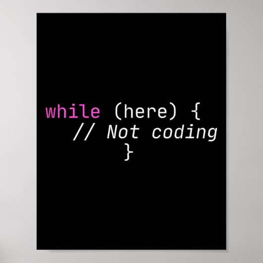 Funny Hard Working Devops Programming C#  Poster (Voorkant)