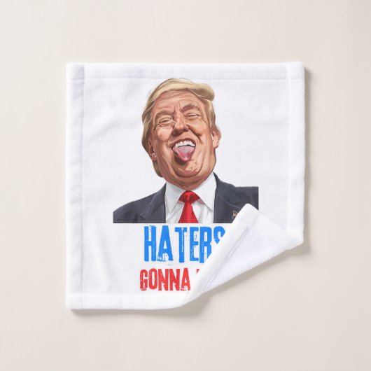 Funny Haters va détester les citations, drôle dire (Gant de toilette)