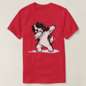Funny Havanese Dabbing Dog Dab Dance 1 T-shirt (Design voorkant)