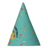 Funny have a Fantastaco Birthday Cute Kawaii Taco Feesthoedjes (Rechts)