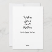 Funny Hawaii Surfing Beach Cartes de Noël (Dos)