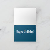 Funny Hay Joyeux carte d'anniversaire (Intérieur)