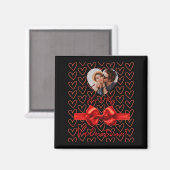 Funny He S My Valentine Womens  Magneet (Voorkant / Achterkant)