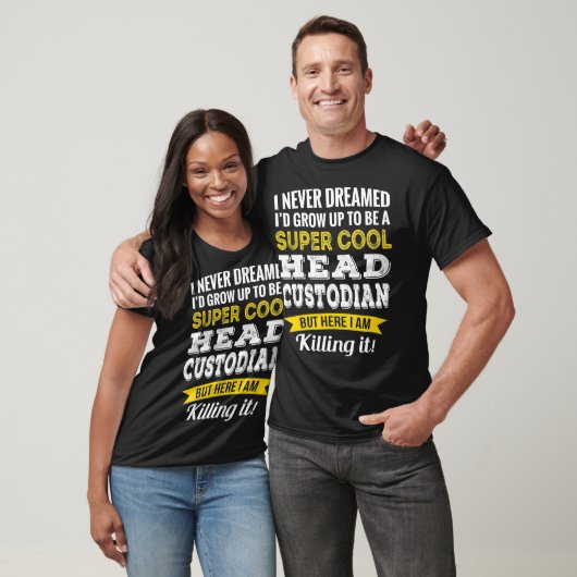 Funny Head Custodian Apprecits Gifts T-shirt (Unisex)