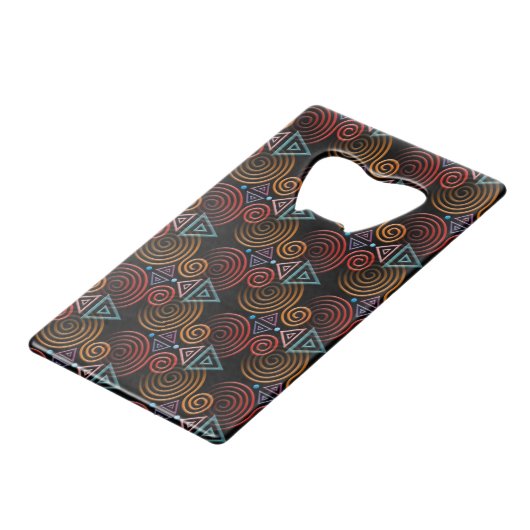 Funny Heart Motif III - Spirales et Triangles (Devant Angle)