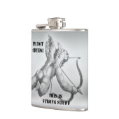 Funny Heartbreak Remedy Cupid Flask Heupfles (Links)