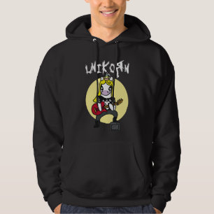 Funny Heavy Metal Unicorn Hoodie
