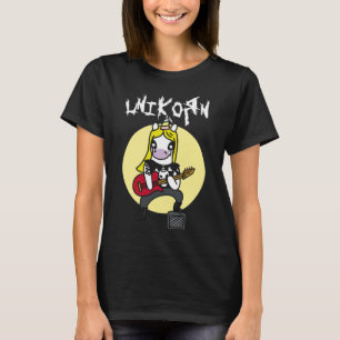 Funny Heavy Metal Unicorn T-shirt