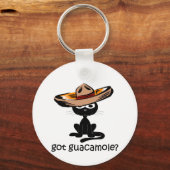 Funny heeft guacamole sleutelhanger (Voorkant)