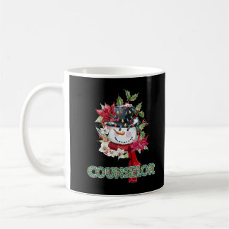 Funny Heel Merry Counselor Snowman Kerstpajam Koffiemok