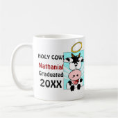 Funny Heilige Afstuderen Gift Mok (Links)