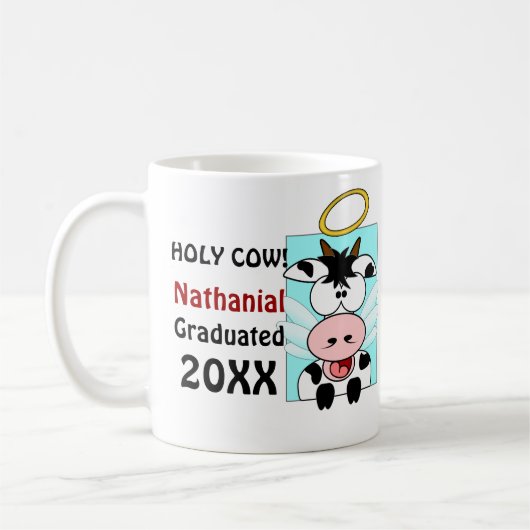 Funny Heilige Afstuderen Gift Mok (Links)