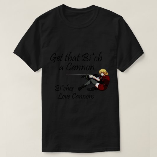 Funny Hellsing Quote .png T-shirt (Design voorkant)