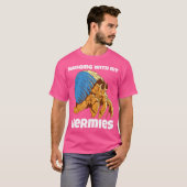 Funny Hermit Crab T-shirt (Voorkant volledig)