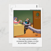 Funny Hi & Hello Humour carte postale (Devant / Derrière)