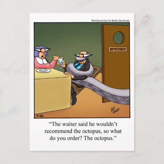 Funny Hi & Hello Humour carte postale (Devant)