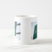 Funny HIghway Sign Big Beaver Road Exit 69 Koffiemok (Center)