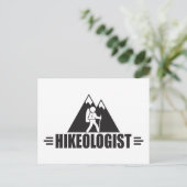 Funny Hiking Briefkaart (Staand voorkant)