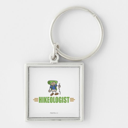 Funny Hiking Sleutelhanger (Voorkant)