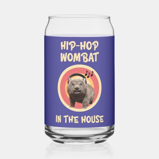 Funny Hip-hop Wombat à la Maison (Gauche)