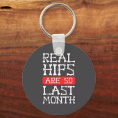 Funny Hip Replacement Bones Surgery Recovery Sleutelhanger (Voorkant)