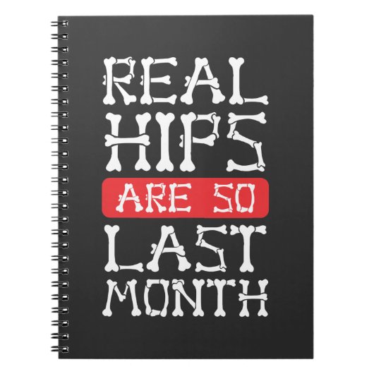 Funny Hip Replacement Botten Chirgery Recovery Notitieboek (Voorkant)