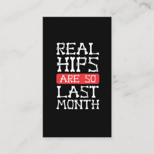 Funny Hip Replacement Botten Chirgery Recovery Visitekaartje