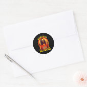 Funny Hipe Jesus Don't Be A  Ronde Sticker (Envelop)