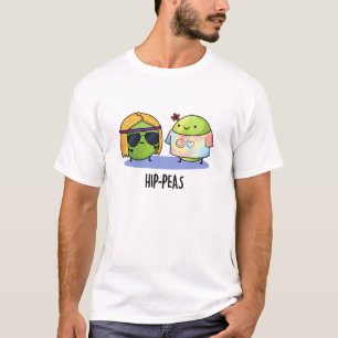 Funny Hippie Peas Pun T-shirt