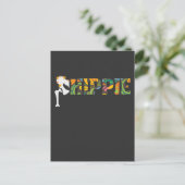 Funny Hippie Replacement Chirgery Recovery Briefkaart (Staand voorkant)