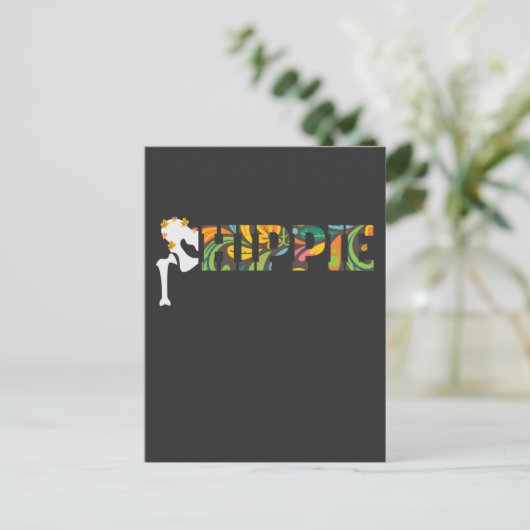 Funny Hippie Replacement Chirgery Recovery Briefkaart (Staand voorkant)