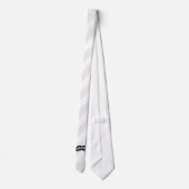 Funny Hipster Groom Mustache Stropdas (Achterkant)