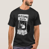 Funny Hissing Booth Kitten Kitty Cat Furdad T-shirt (Voorkant)