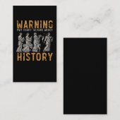 Funny History Researcher Occuporian Visitekaartje (Voorkant / Achterkant)