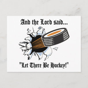 Funny Hockey Briefkaart