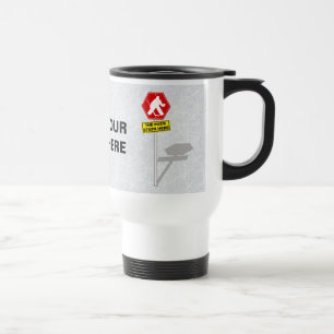 Funny Hockey Goalie Travel Mug Reisbeker