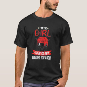 Funny Hockey Graphic voor vrouwen en meisjes Hocke T-shirt