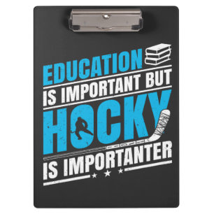 Funny Hockey is belangrijk Klembord